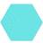 Hill Ceramic Hexagon Klinker Gaudi Turkos 22x25 1.04 m2