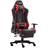 Gtforce Formula Rx Leather Racing Sports Office Chair In Black And Red