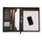 Monolith Leather Look Conference Folder With A4 Pad