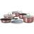 Berlinger Haus TITANIUM POTS SET i-ROSE BH-6104 Set med lock