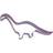 Brontosaurus Utstickare 15.5 cm