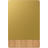 Naga Magnetisk glastavle 60x80 guld