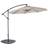 3M Garden Parasol Banana Cantilever Sun Shade Umbrella Bistro