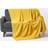 Homescapes Ochre Nirvana Slub Blankets Yellow (200x)