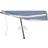 vidaXL Manual Retractable Awning with