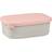 Beaba Madkasse i rustfrit stål velvet grey/ dusty pink