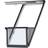 Velux Takbalkong Cabrio 94x252 Ovenlysvindue Vindue med 3-lags glas 94x252cm
