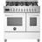 Bertazzoni PRO96L2EBIT gaskomfur Gul, Hvid