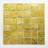 HUH Kristallmosaik Square Gold Structure 4Go20 4.8X4.8Cm 30x30cm