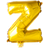 Globos Folieballon 16" Bogstavs Ballon Gold Z