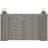vidaXL H-formet gabion-plantekasse Krukke