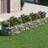vidaXL gabion-højbed 400x100x50 galvaniseret jern Krukke