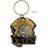 Queen Queen Gold Crest Keychain