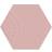 Hill Ceramic Hexagon Klinker Gaudi Rosa 22x25 1.04 m2