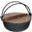 KitchenCraft World Of Flavours Cast Iron Japanese Cooking Pot with lid