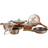 Royalty Line Gjut aluminium Grytset - Alla typer Set med lock