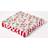 Homescapes Owl Chair Cushions Red
