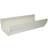 FloPlast White FloPlast 114mm Square Line Gutter