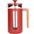 La Cafetière Pisa 8 Kops Stempelkande Rød
