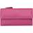 Pink Primehide Large Leather Purse Wallet - RFID Blocking - Verona Collection