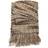 Mogihome Roxie Pläd Filt Brun, Beige (180x130cm)