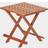 Roca Klapbord Teak 45x45x47cm
