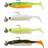 Savage Gear Fat Minnow T-Tail Ready to Fish Kits Darkwater Mix 10.5cm 10-11g