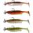 Savage Gear Fat Minnow T-Tail Ready to Fish Kits Clearwater Mix 10.5cm