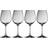 Galway Crystal Erne Red Wine Glass, White Wine Glass 4pcs