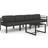 vidaXL 3107778 Loungeset, 1 Bord inkl. 4 Soffor