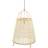 Dkd Home Decor Natural Cream Pendant Lamp 47cm