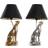 Dkd Home Decor Colonial Bordlampe 46cm 2stk