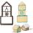 Decora 3D Cottage Outrigger House Udstikker 12.5 cm