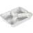 Multi Line Aluminiumsbakke med 3-rums 990ml 227x178x39mm