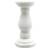 Hill Interiors Matt White Ceramic Candle Holder