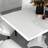 vidaXL Bordbeskytter 140x90 cm 2 mm PVC Transparent