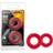 Blush Stay Hard Donut Rings Red in stock
