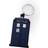 Pyramid Who TARDIS Rubber Keyring
