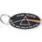 ROCK OFF Floyd Nyckelring Dark Side The Moon Oval White Border