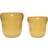 Hübsch Care Vase 16cm 2stk