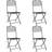 vidaXL 317339 4-pack Havestol