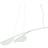 Flos Almendra Organic Y Short S2 Off White Pendel 132.6cm