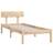 vidaXL Bed Frame Solid Pine 70cm Sängram 100x200cm
