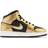 Nike Air Jordan 1 Mid SE GS - Black/White/Metallic Gold