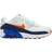 Nike Air Max 90 LTR GS - White/Blue