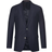 Oscar Jacobson Regular Fit Herringbone Pattern Blazer - Dark Blue