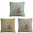 Dkd Home Decor Shabby Chic Komplett dekorationskudde Grön, Gul, Vit (45x45cm)