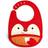 Uber Kids Skip Hop Zoo Silicone Bib Ferguson Fox Red