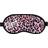 Danielle Creations Pink Leopard Print Luxurious Eye Mask & Ear Plug