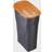 Mondex Papirkurv Sort/Orange polypropylen 15 L
